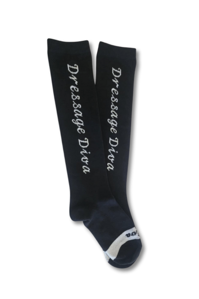 Black Equestrian Socks